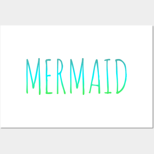 Mermaid t-shirt Posters and Art